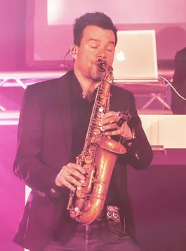 Band Firmenfeier Saxophonist Solo